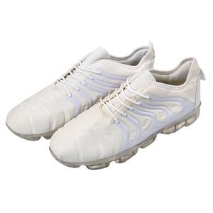 Fashion‎ Sneakers Mens EU 48 US 13 Off White Lace Up Clear Sole Casual Shoes
